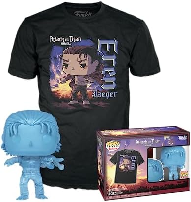 Funko Pop Tee Attack on Titan - Eren with Marks - 3XL