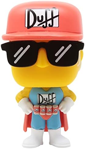 Funko POP The Simpsons - Duffman Funko Pop Vinyl Figure Bundled with Compatible Pop Box