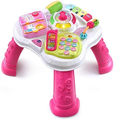 VTech Sit-to-Stand Learn and Discover Table Pink