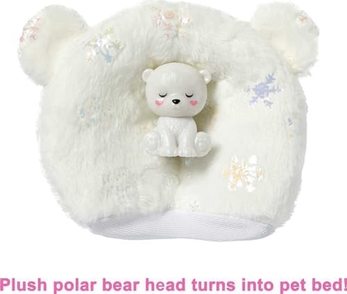 Barbie Cutie Reveal Doll Snowflake Sparkle Series Deer Plush