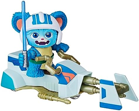 Hasbro Star Wars Young Jedi Adventures Nubs Figure Speeder Bike 4-Inch Scale Action Figures Vehicle