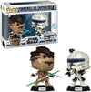 Funko Pop Star Wars Pong Krell vs Captain Rex 2-Pack top