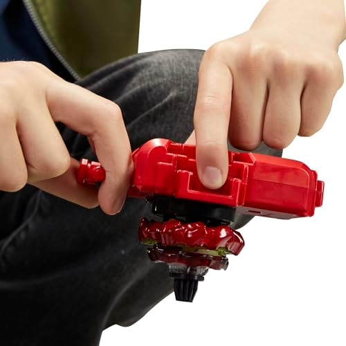 BEYBLADE X Soar Phoenix 9-60GF Deluxe String Launcher Set with Attack Type Right-Spinning