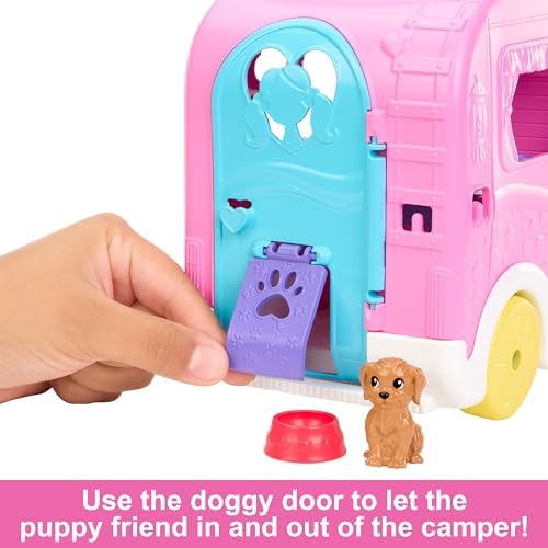 Barbie Toy Camper Chelsea Doll 2-in-1 Playset