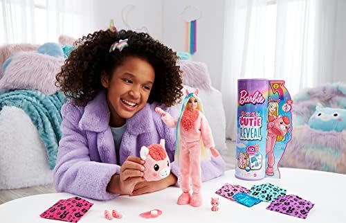 Barbie Cutie Reveal Doll Fantasy Series Teddy Bear Plush