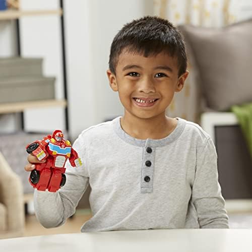 Transformers Playskool Heroes Rescue Bots Academy Team Heatwave The Fire-Bot Converting