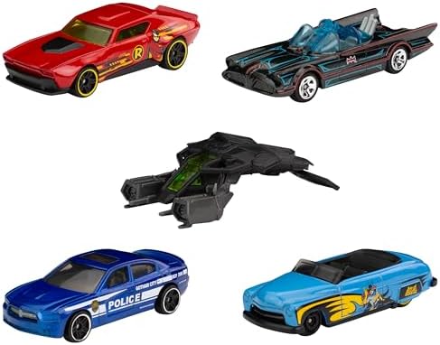 Hot Wheels 164 Scale Die-Cast Toy Cars 5-Pack Set of 5 Toy Race Cars Hot Rods Character