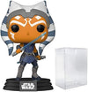 Funko POP Star Wars Clone Wars - Ahsoka Tano Funko Vinyl Figure Bundled with Compatible