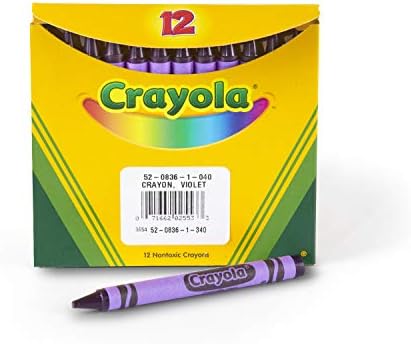 Crayola Crayons Orange Single Color Crayon Refill 12 Count Bulk Crayons School Supplies