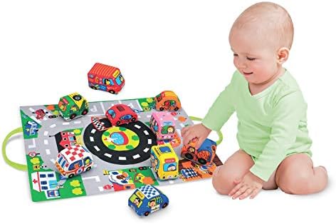 Melissa & Doug Melissa Dougi Take-Along Town K's Series Learning Play Mat 1 Theme