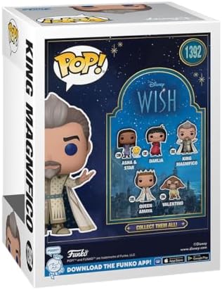 Funko Pop Disney Wish - King Magnifico Bundled with a Byron's Attic Protector