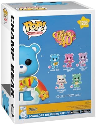 Funko Champ Bear Flocked Chase PaSoaSpaS Animation Vinyl Figurine 1 Compatible 'Diva'