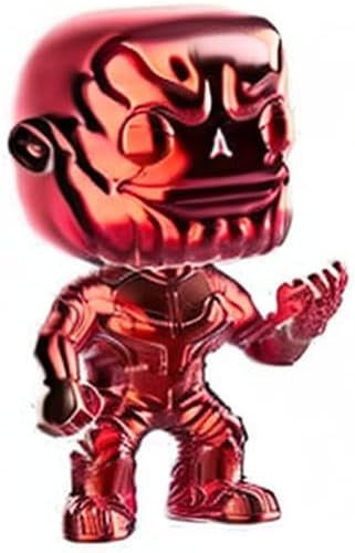 Funko Pop Avengers 289 Thanos Red Chrome no Sticker