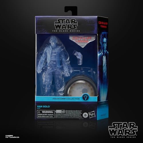 Hasbro Star Wars The Black Series Holocomm Collection 6-inch Han Solo Action Figure