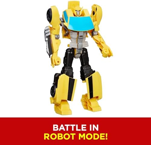 Transformers Heroic Bumblebee Action Figure - Timeless Large-Scale Figure Changes into