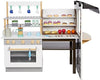 Little Tikes Real Wood Cafe Bakery Wooden Play Kitchen with Realistic Lights Sounds and