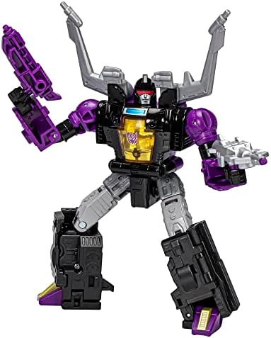 Transformers Legacy Evolution Deluxe Shrapnel Toy 5.5-inch Action Figure for Boys and
