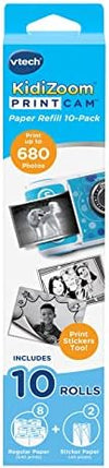 VTech KidiZoom PrintCam Paper Refill 10-Pack White