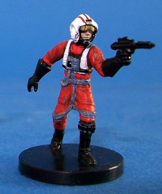 Star Wars - Rebel Pilot - 17 of 60 - Wizard of The Coast -Rebel Storm Game Piece
