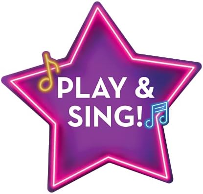 Barbie Rock Star Guitar Interactive Electronic Toy Guitar with Lights Sounds and