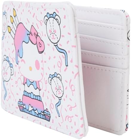 Funko Pop Sanrio Hello Kitty 50th Anniversary All Over Print Cake Bi-Fold Wallet