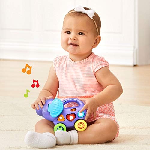 VTech Push Explore Elephant Purple