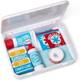 Melissa & Doug Melissa Doug Get Well First Aid Kit - 25 Toy Pieces - Pretend Play