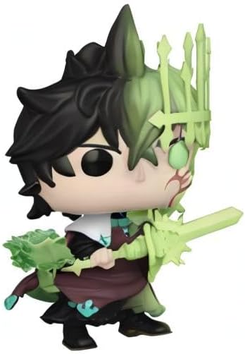 Funko Pop Animation Black Clover - Yuno Spirit of Zephyr Glow-in-The-Dark PX Vinyl Figure