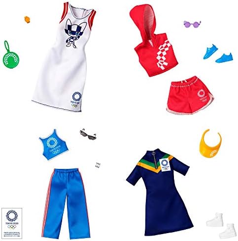 Barbie Clothes Outfit Inspired by Olympic Tokyo 2020 Doll