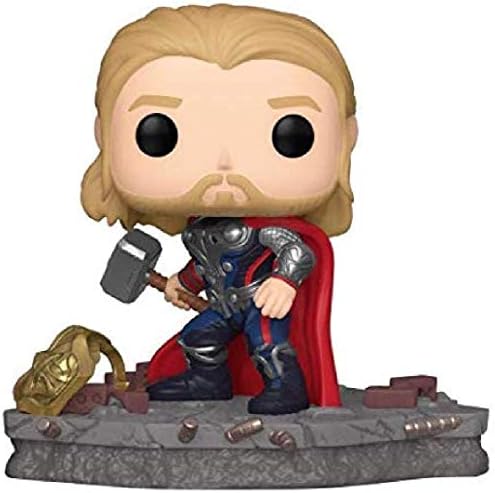 Funko Pop Deluxe Marvel Avengers Assemble Series - Thor Figure 4 of 6 - Amazon - Collectable Vinyl Figure