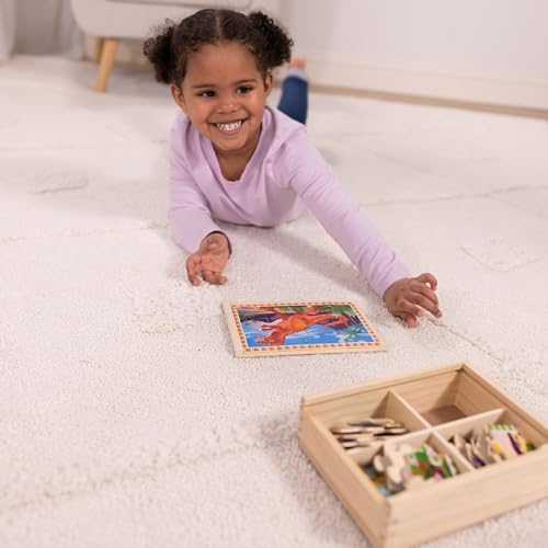 Melissa & Doug Melissa Doug Pets 4-in-1 Wooden Jigsaw Puzzle