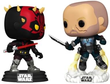 Funko Pop Star Wars Clone Wars Darth Maul vs Pre Vizsla 2-Pack