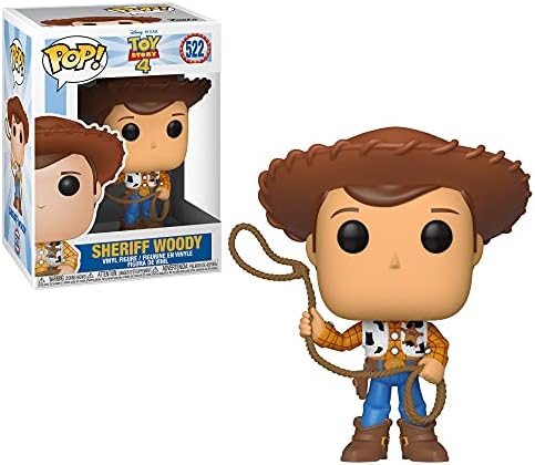 Funko POP Vinyl Disney Pixar Toy Story 4 Woody - Vinyl Figure - - - for Adults - Movies -