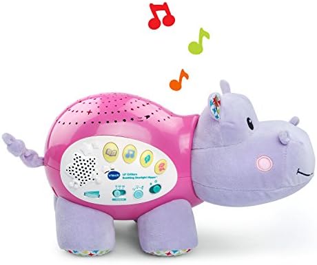 VTech Baby Lil' Critters Soothing Starlight Hippo Pink