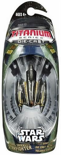 Hasbro Titanium Series Star Wars 3 Inch Vehicles General Grievous' Starfighter