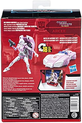 Transformers Studio Series 86-16 Deluxe Class The The Movie Arcee Action Figure - Ages 8