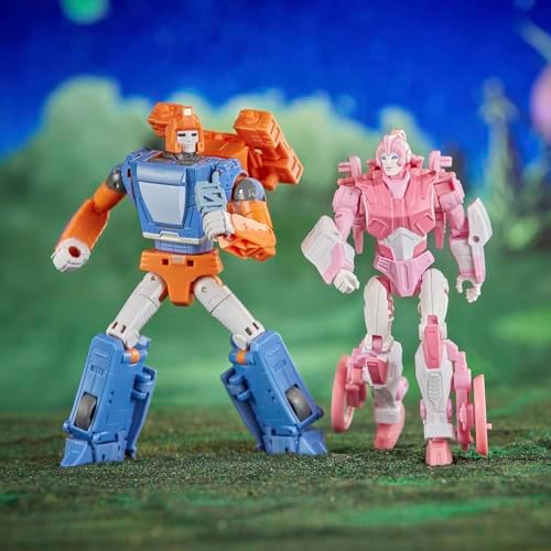 Transformers Legacy Evolution War Dawn 2-Pack Deluxe Cybertronian Erial and Dion Action