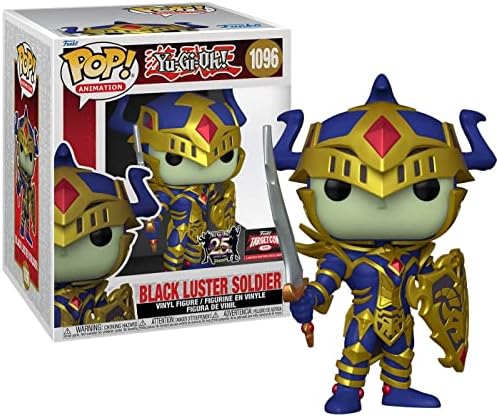 Funko YU-Gi-Oh Black Luster Soldier Super Pop Vinyl Figur 1096 Unisex Pop Standard Vinyl
