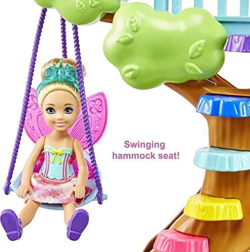 Barbie Dreamtopia Small Doll Doll House Chelsea Fairy Treehouse Playset