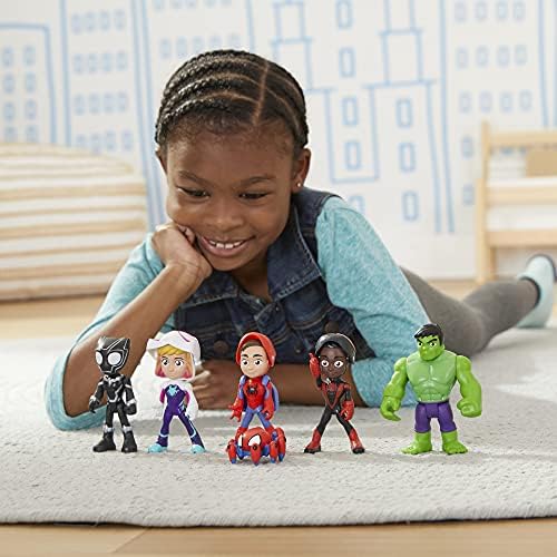 Hasbro Spidey and his Amazing Friends Marvel Hero Reveal Multipack with Mask-Flip Feature