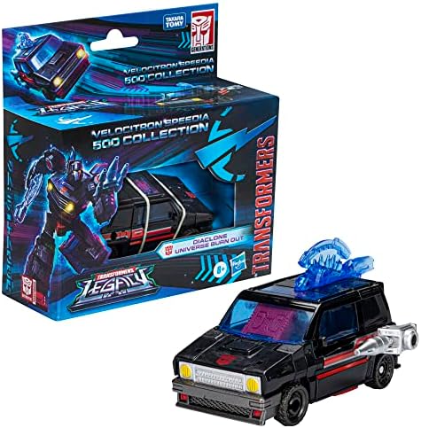 Transformers Legacy Velocitron 5 Inch Action Figure Deluxe Class - Burn Out