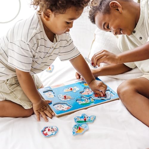 Melissa & Doug Melissa Doug Disney Mickey Mouse and Friends Vehicles Sound Puzzle