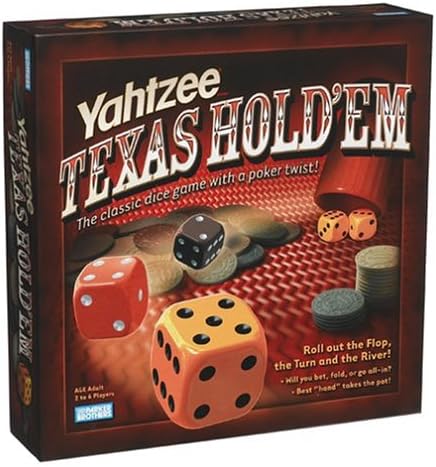 Hasbro Gaming Yahtzee Texas Hold' Em