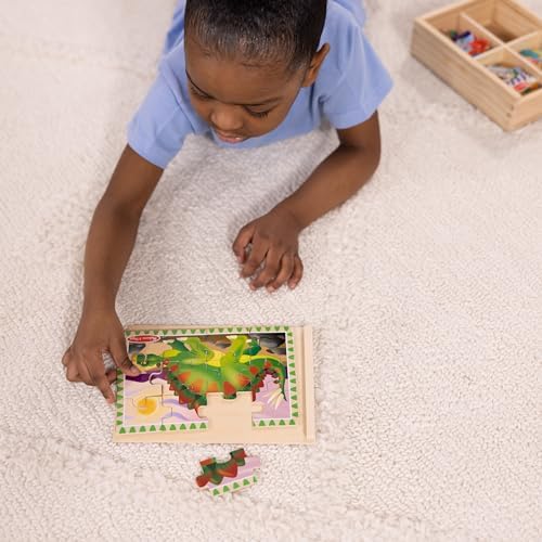 Melissa & Doug Melissa Doug Pets 4-in-1 Wooden Jigsaw Puzzle