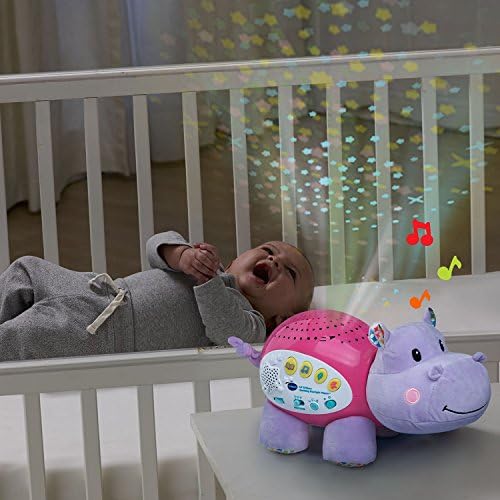 VTech Baby Lil' Critters Soothing Starlight Hippo Pink