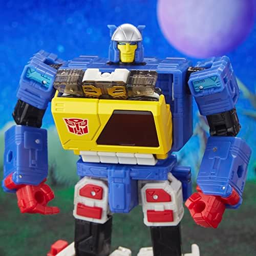 Transformers Legacy Evolution Voyager Twincast and Autobot Rewind Toy 7-inch Action