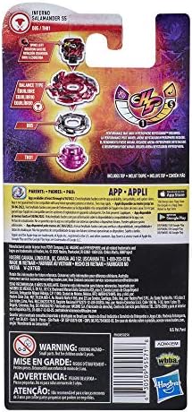Beyblade Burst Rise Hypersphere Inferno Salamander S5 Single Pack - Balance Type