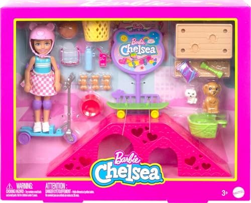 Barbie Chelsea Doll Skate Park Playset