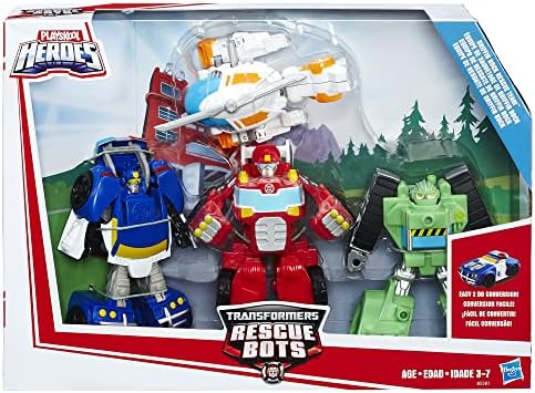 Transformers Rescue Bots Griffin Rock Team Action Figures Amazon