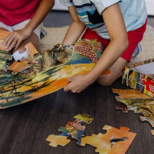 Melissa & Doug Melissa Doug African Plains Safari Jumbo Jigsaw Floor Puzzle